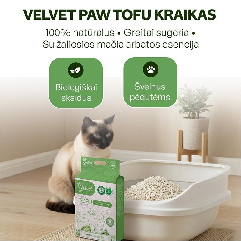 Velvet Paw TOFU kraikas — vizualas 1
