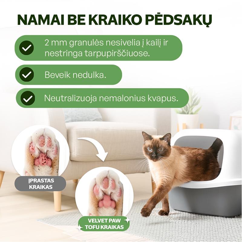 Velvet Paw TOFU kraikas — vizualas 4